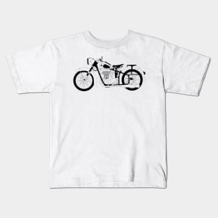 BMW R25 Black Outline Kids T-Shirt